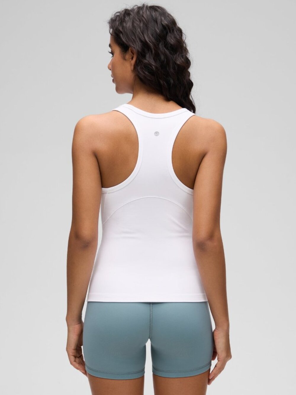 Butterluxe Waist Length Racerback Tank - Picture 2 of 5
